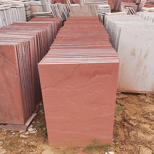 Red Natural Calibration Sandstone - Application: Industrial