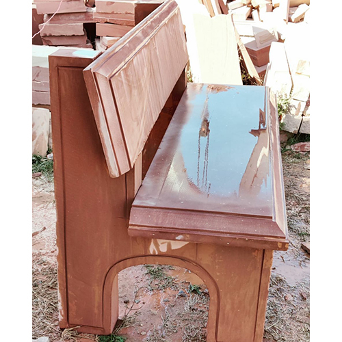 Sandstone Bench - Color: Brown