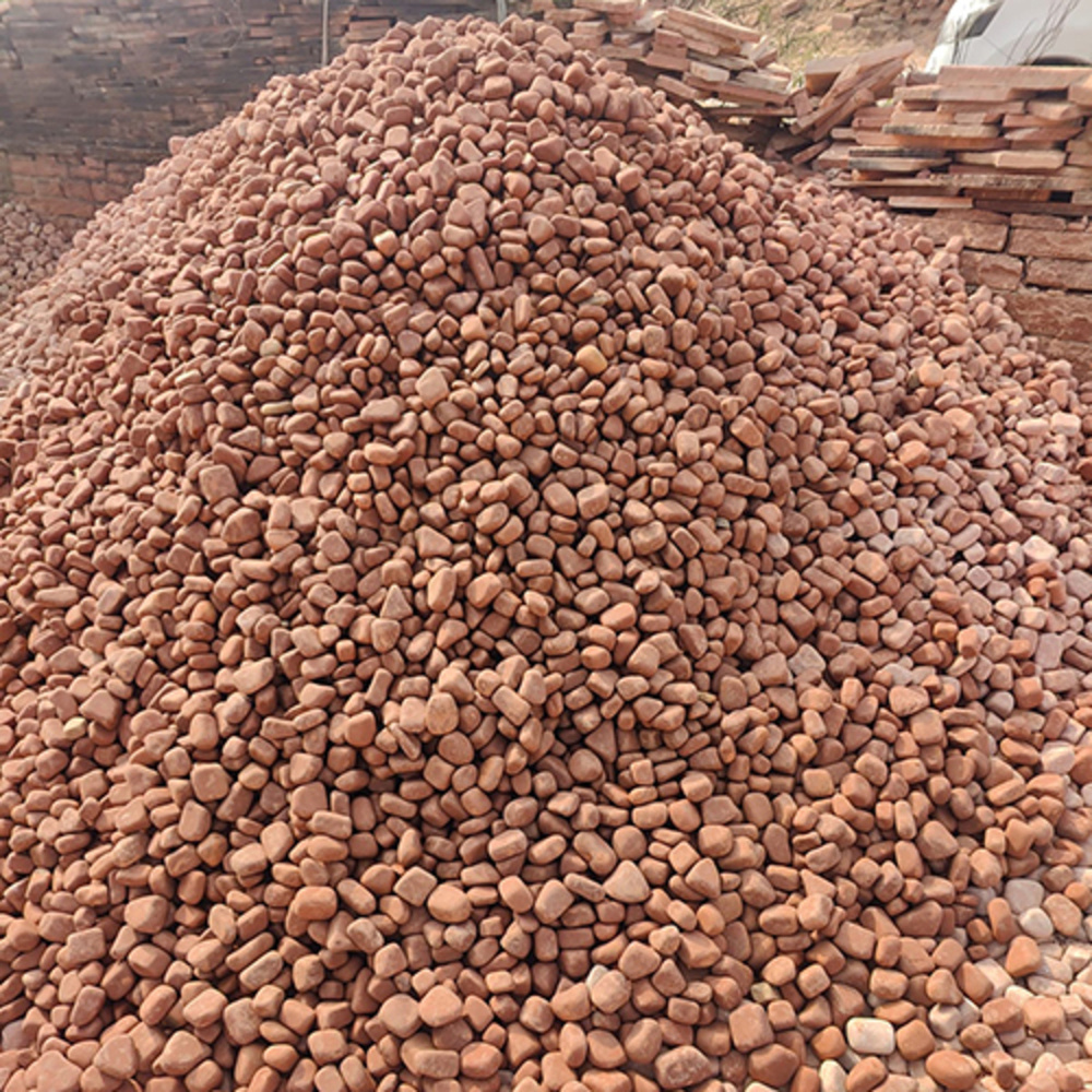 Red Sandstone Pebbles - Application: Industrial