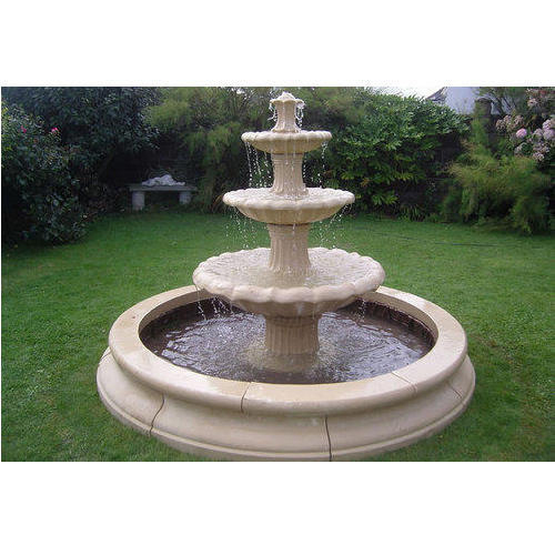 White Sandstone Fountain