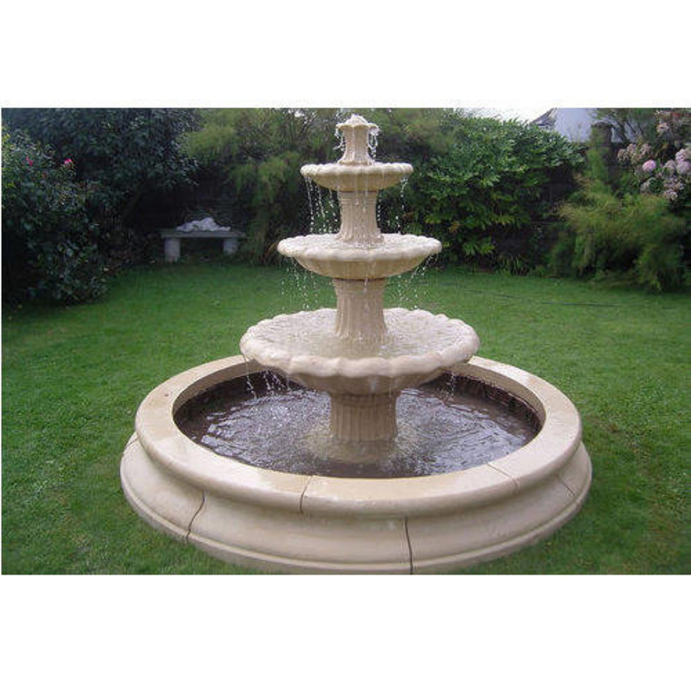 White Sandstone Fountain - Application: Industrial