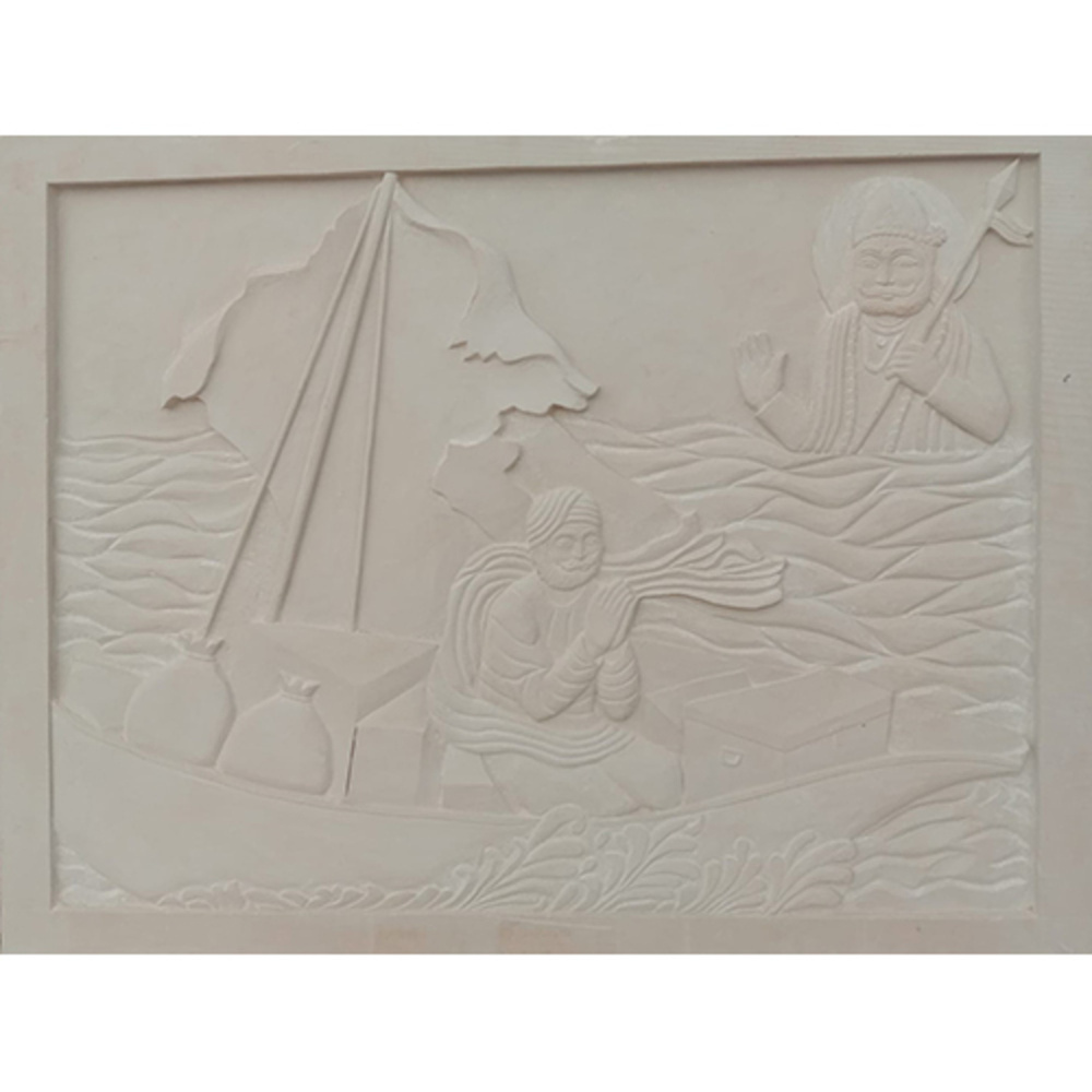 Sandstone Wall Mural - High-Quality Sandstone Slabs, Polished Finish, Custom Sizes Available, Perfect for Industrial Aesthetics