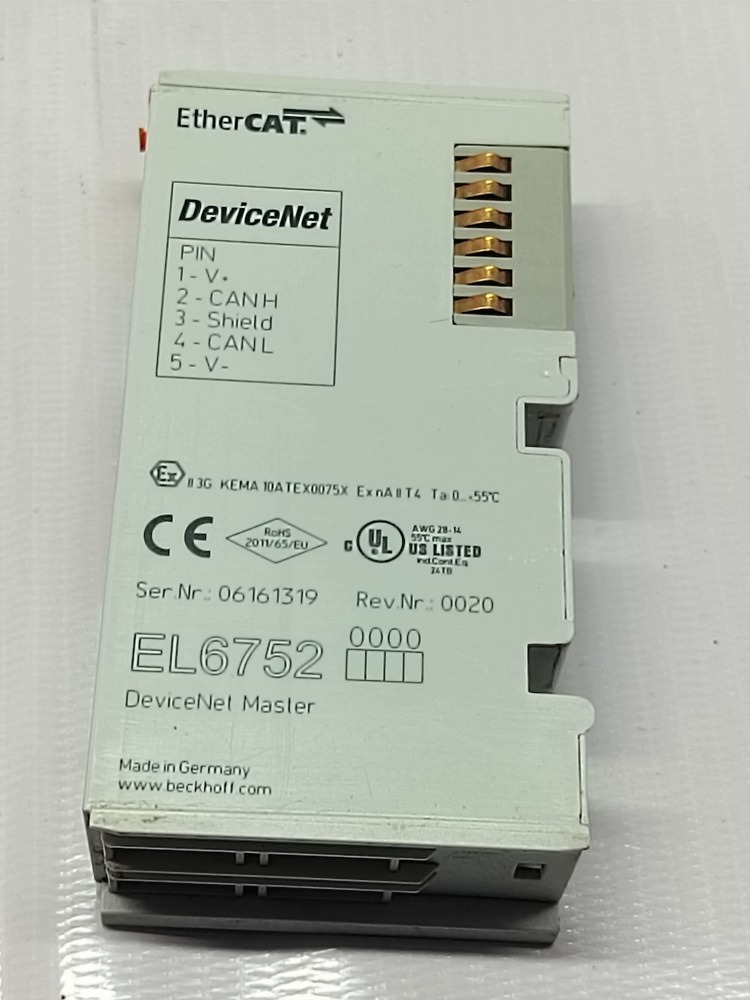 BECKHOFF EL6752 ETHERCAT TERMINAL