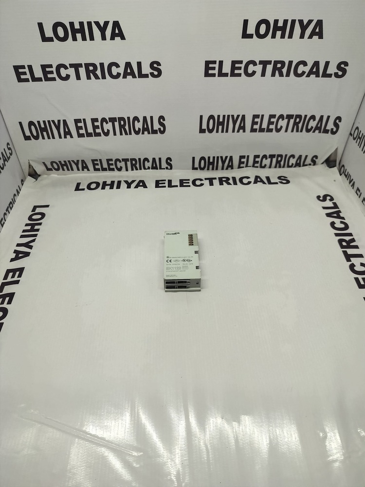Beckhoff Ek1122 Ethercat Junction Module - Used | Compact Design, Interconnects Ethercat Devices Effortlessly
