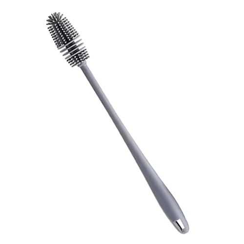 Silicon Bottle Cleaning Brush - Color: Grey