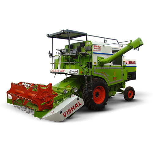 Vishal 41 Inch 368 Multiland Self Propelled Combine Harvester - Material: Mild Steel