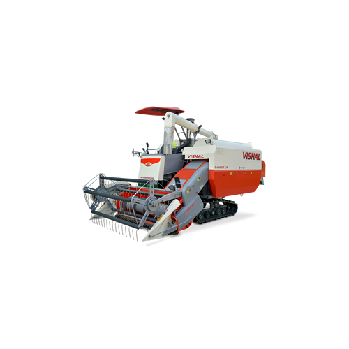 Vishal Taf Track Combine Harvester - Material: Mild Steel