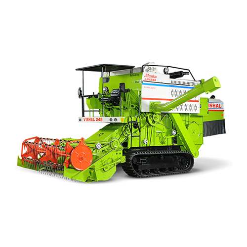 Vishal 248 Dolphin Track Combine Harvester - Material: Mild Steel