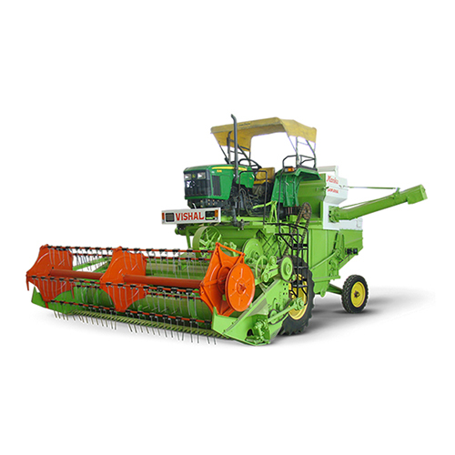 Vishal 366 Tractor Driven Combine Harvester - Material: Mild Steel