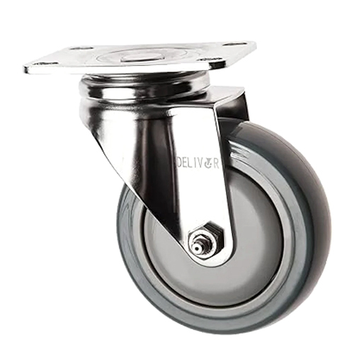 Stainless Steel Caster Wheel - Load Capacity Range: 600 Kg