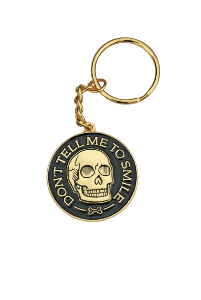 Customized Key Chain - Color: Golden