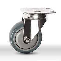 Cast Iron Caster Wheel Fix With Double Ball Bearing
