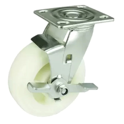 Light Duty Pp Caster Wheel - Color: White