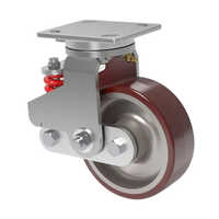 Industrial Caster Wheel - High-quality Polypropylene, 200kg To 350kg Load Capacity, 140mm To 195mm Height Options, 100x100mm Top Plate, Easy To Install