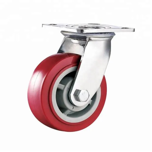 Heavy Duty Pp Wheel Caster - Height: 140 Millimeter (Mm)