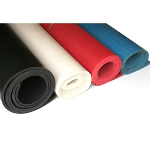 Colored Silicone Rubber Sheet - Feature: Good