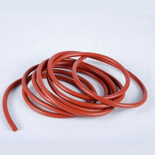 Silicone Rubber Cord - Color: Red