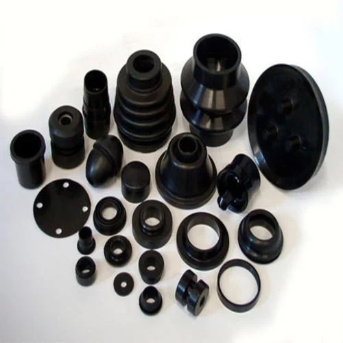 Rubber Moulded Products - Color: Black