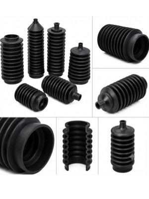 Rubber-Bellows For Indstrial - Color: Black