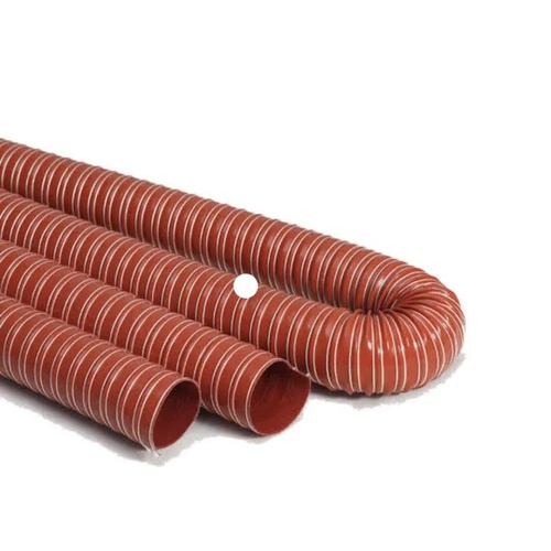 Silicone Duct Hose - Color: Orange