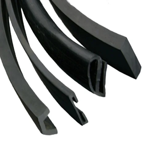 Natural Rubber Profile - Color: Black