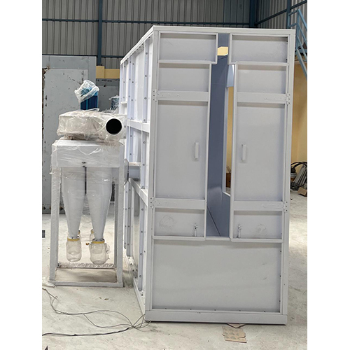 Powder Coating Spray Booth - Color: White