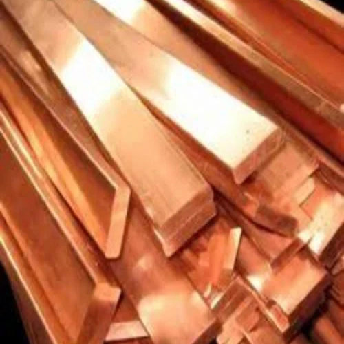 Copper Busbar Flat Strips - Grade: Industrial