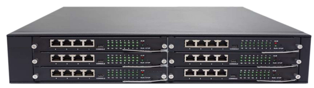 Connect UMGW 128S FXS Gateway with Dual Power Supply for Intercom System / Epabx System