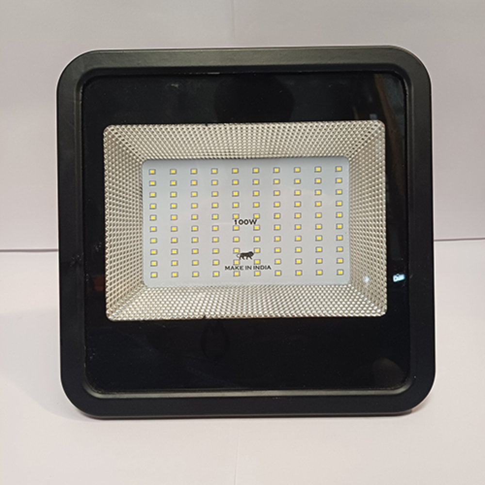 100W Black Glass Model Flood Light - Application: Industrial