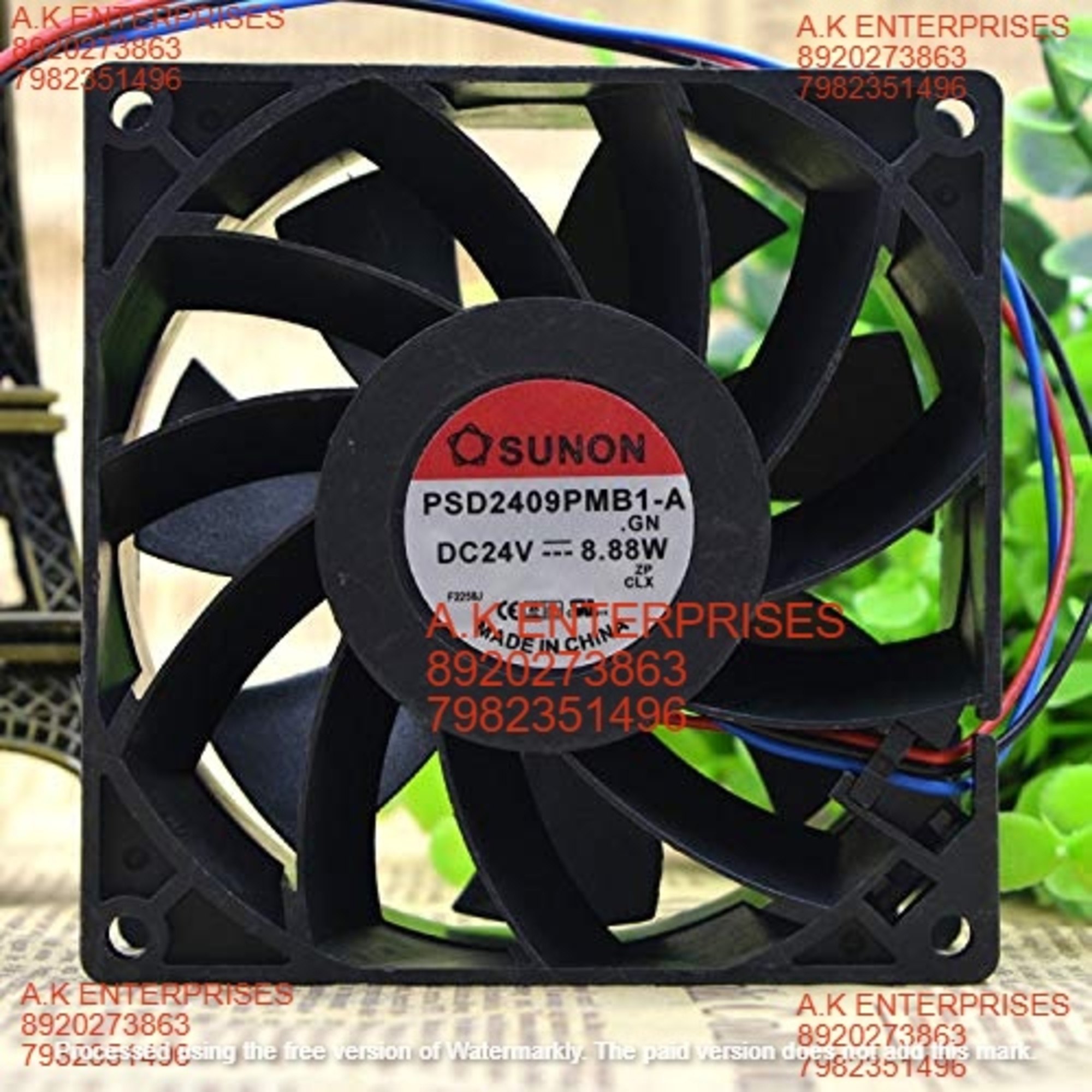 SUNON PSD2409PMB1-A 24V 8.88W 92*92*25mm 9cm 9.2cm Inverter Fan