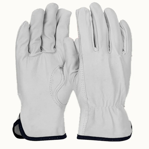 White Driving Gloves - Feature: Quick Dry