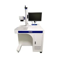 Laser Hallmarking Machine - Fiber Laser, Air Cooling | New, Industrial Use, Elegant White Design
