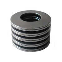 3 Mm Disc Washer - Carbon Steel, 3mm Size, Black Color, 2.5mm Thickness | Round Shape, Polished Surface Treatment, Industrial Use