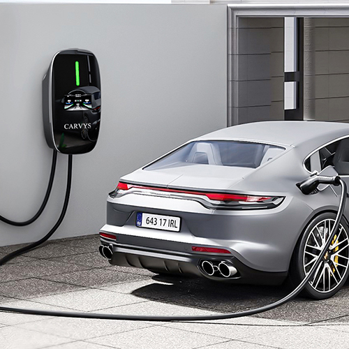 Ac Portable Ev Charger - Material: Plastic & Ms