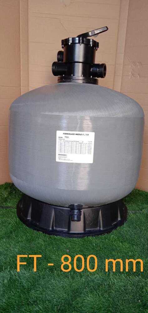 800Mm Top Mounted Swimming Pool Sand Filter - Color: White