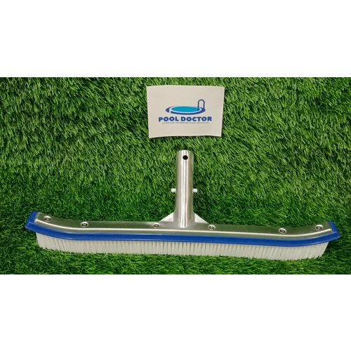 Pool Wall Brush Aluminium Back - Color: Blue/Grey