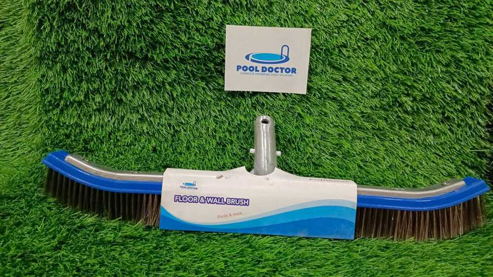 18 inch Swimming Pool Algae Cleaner Brush with Aluminum Handle