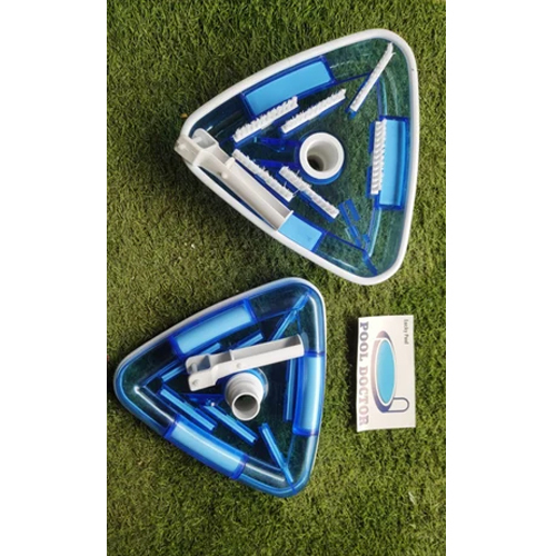 Triangle Suction Head For Swimming Pool - Color: Blue