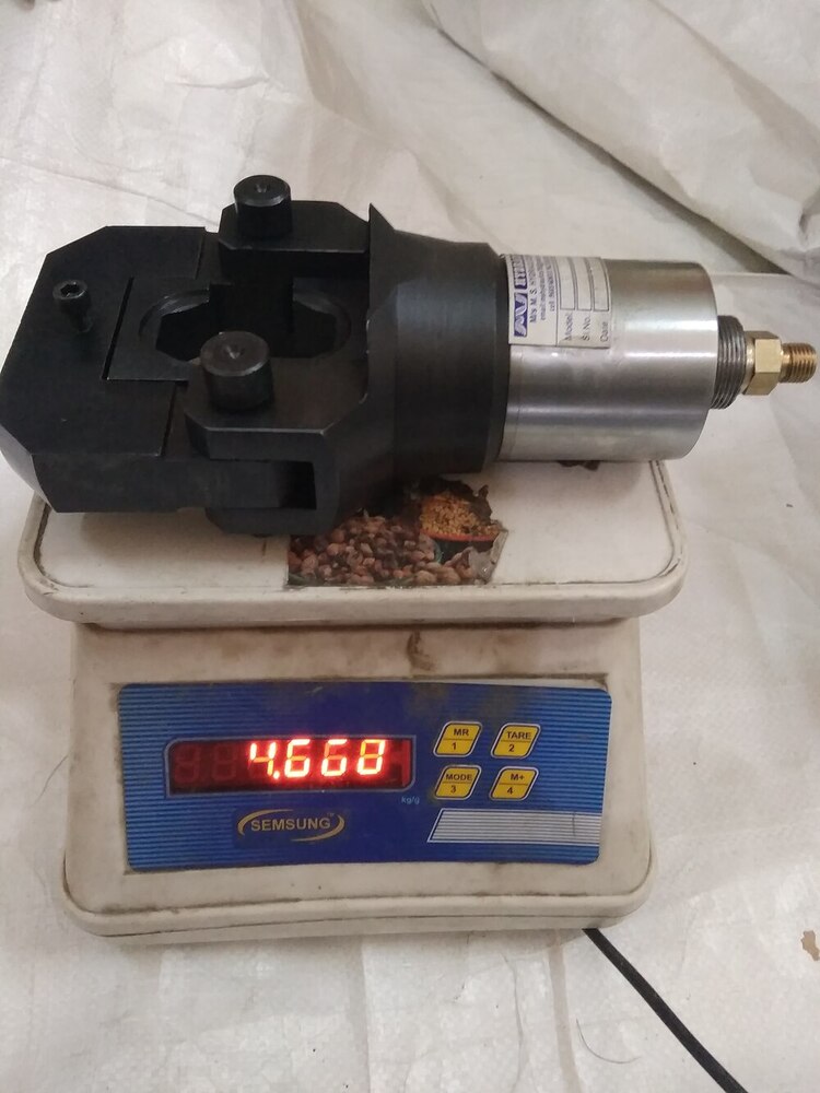 Hydraulic Crimping Tool (12 Ton) Up To 400 Sqmm - Body Material: Stainless Steel