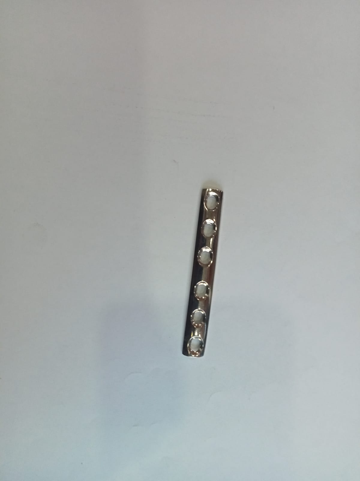 DCP ONE THIRD PLATE - Stainless Steel, 3.5mm Size, Silver Color, Glossy Surface Treatment, Hole Size 6H | Ideal for Hospital Applications