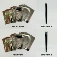 Silver Foil Pouch - Length: Standard