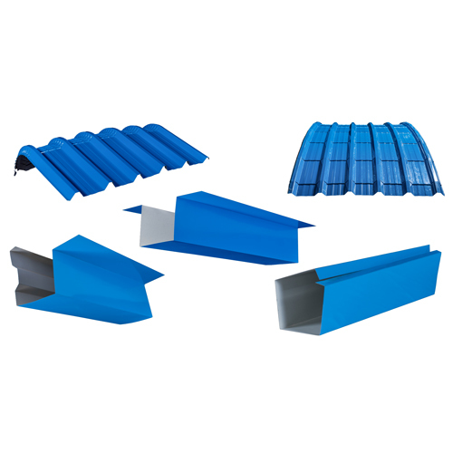 Colour Coated Roofing Sheet Amns Accessories - Color: Blue
