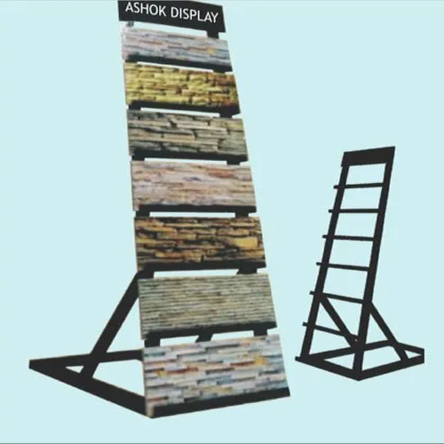 Ceramic Tile Display Stand - Color: Black