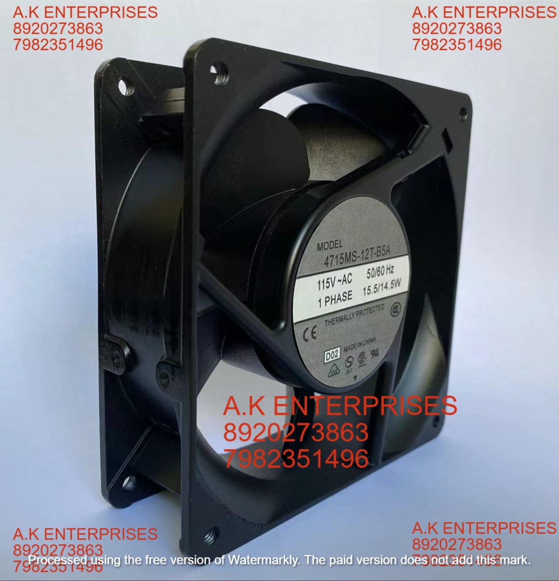 Nmb Mat 4715ms-12t-b5a-d02 For 4715ms-12t-b5a Ac115v 12cm Ac Axial Fan