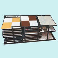 Paint Coated Ceramic Tile Display Stand