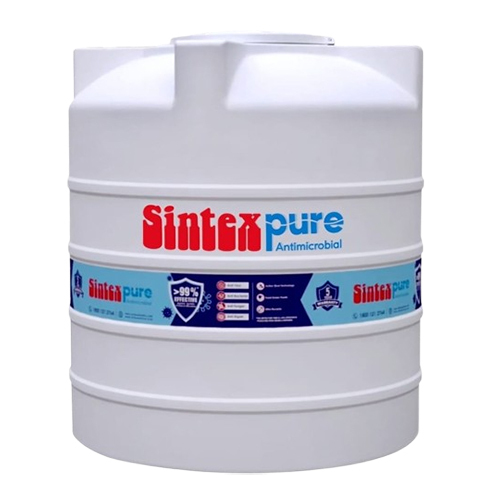 Sintex Water Storage Tanks - Color: White