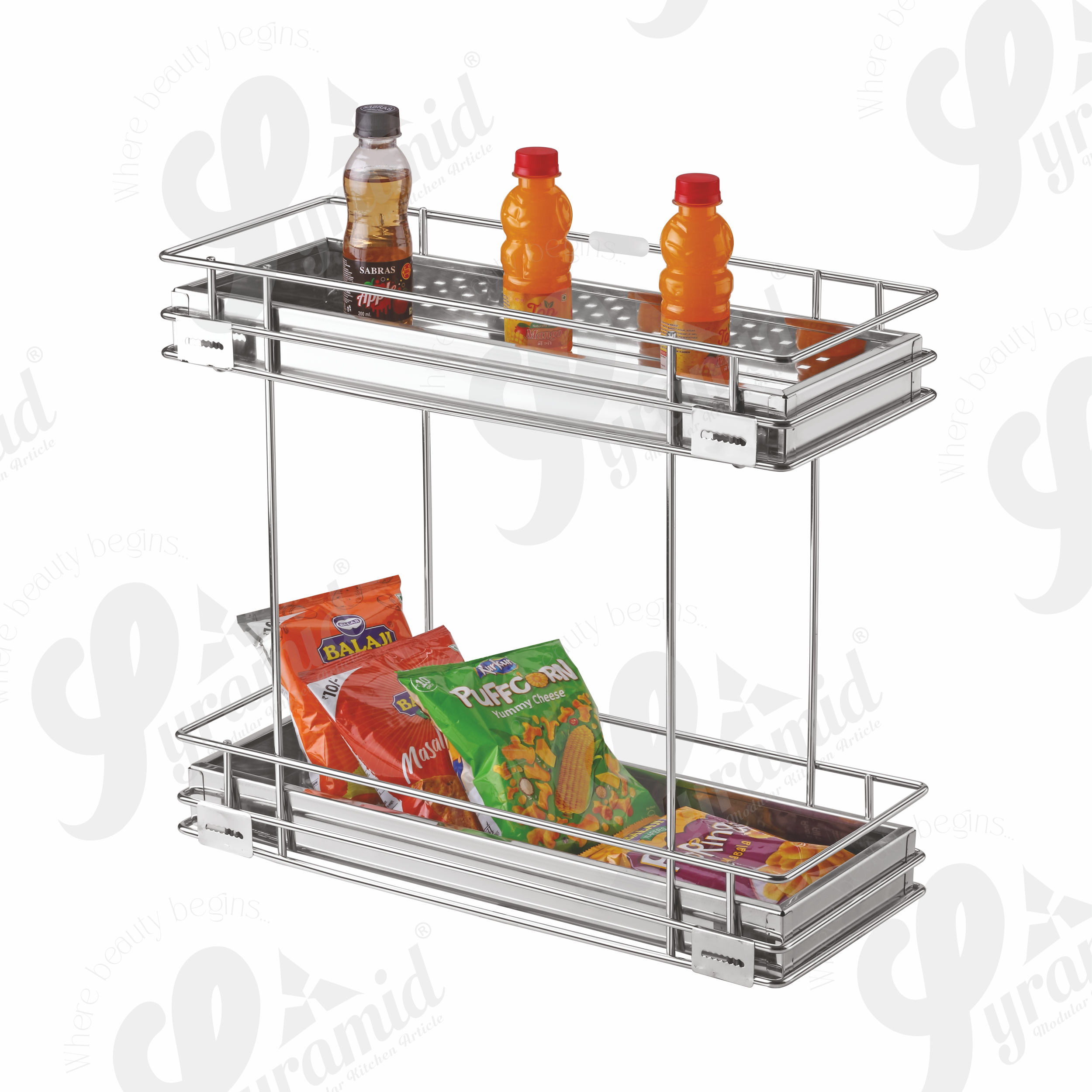 Double Basket Pullout