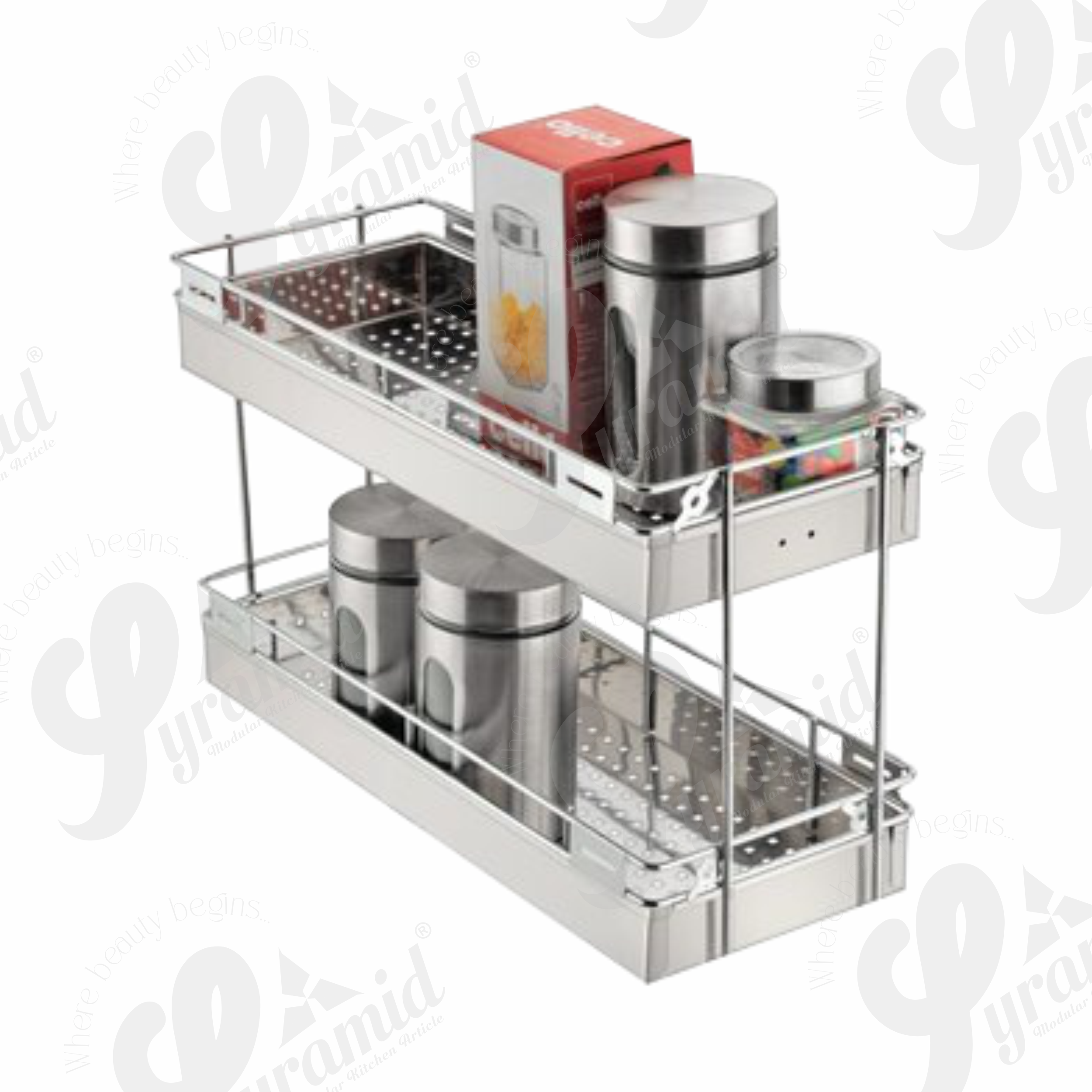 Double Basket Pullout