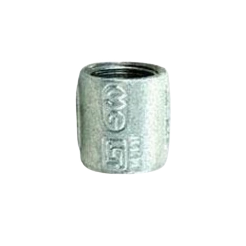 M2 GI Pipe Socket - Galvanized Iron, Standard Size | Powder Coated Finish, Round Shape, Rust Resistant