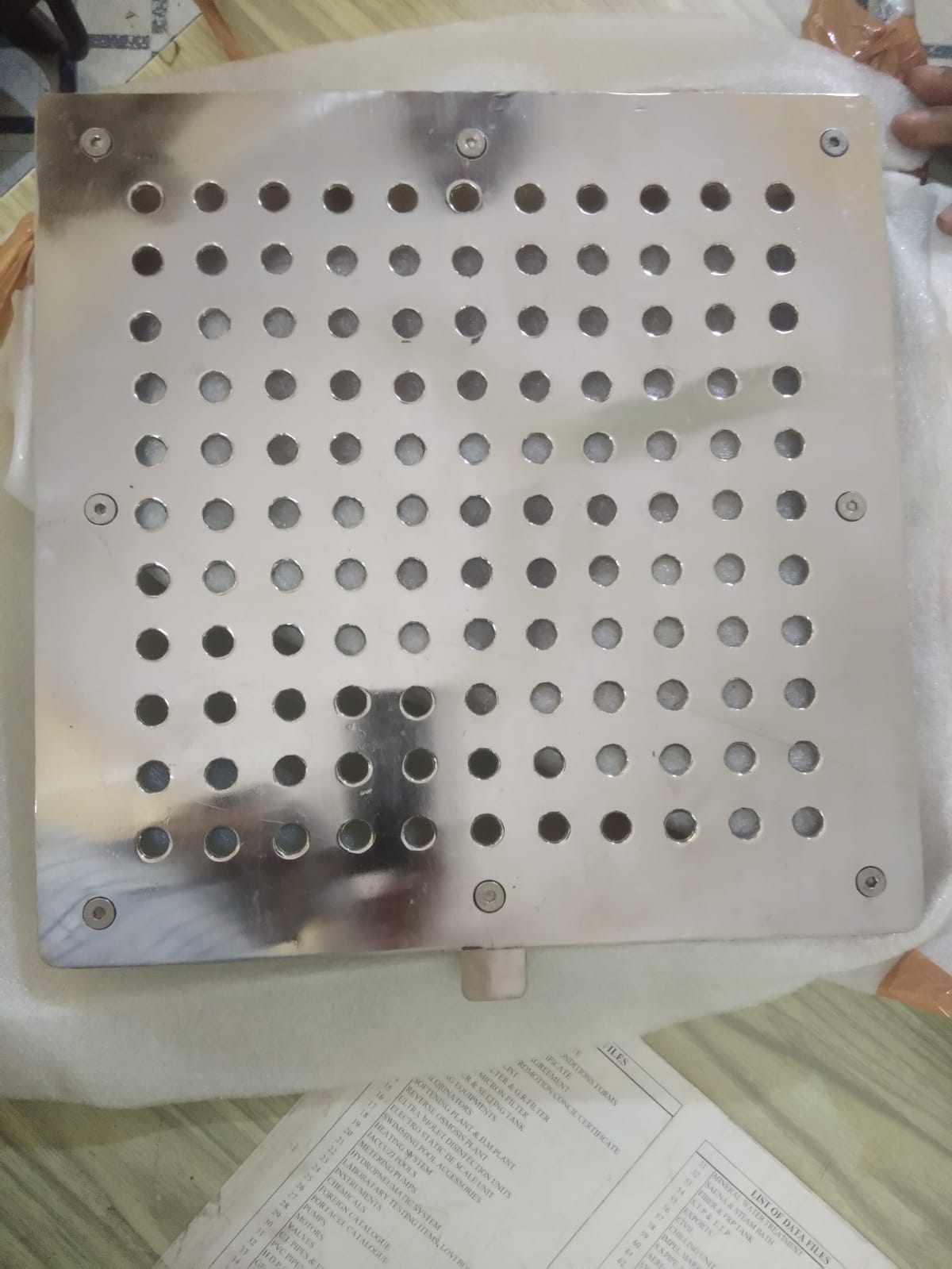 Stainless Steel Main Drain